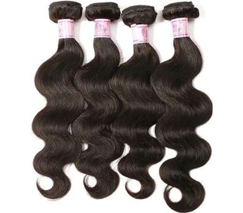 Indian Body Wave Hair 3 Bundles, Hair Extensions 100% Unprocessed Human Hair