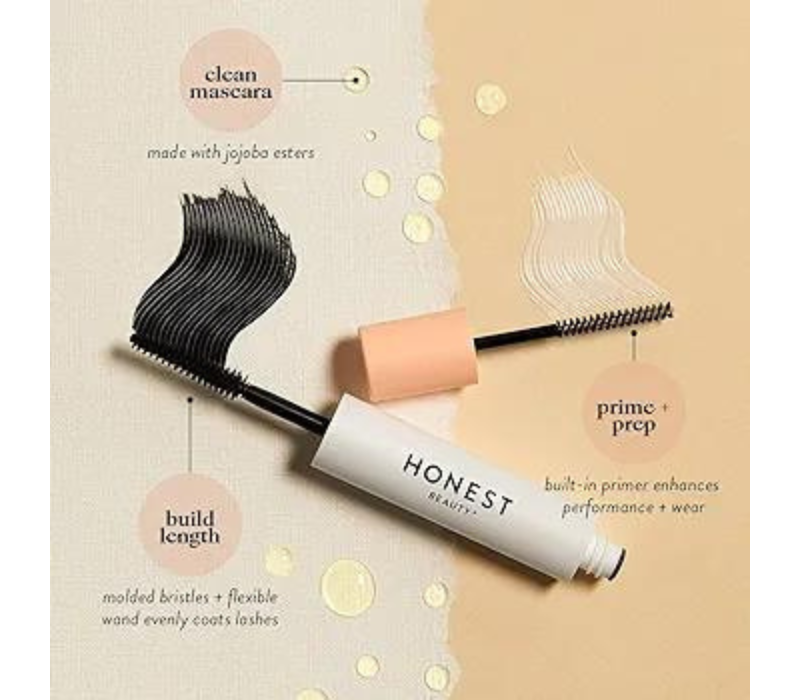 Honest Beauty 2-in-1 Clean Mascara - Black