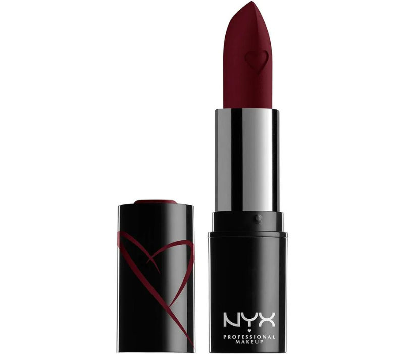 NYX Shout Loud Satin Lipstick - Opinionated (Warm Burgundy)