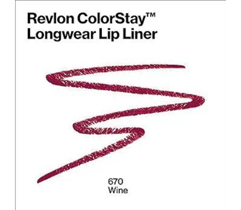 Revlon Lip Liner - Colorstay, 670 Wine