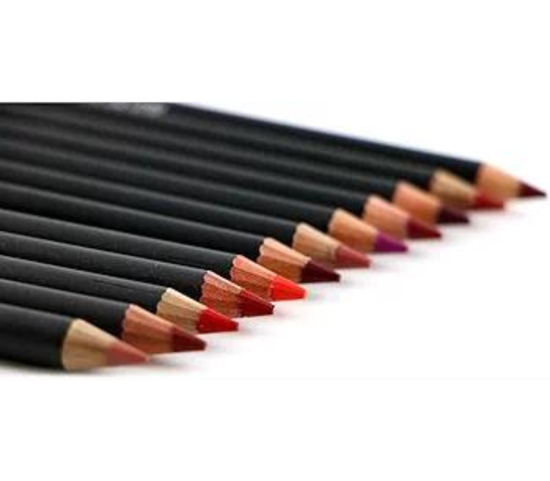 12pc Italia Deluxe Ultra Fine Lip Liner Set - 12 Colors