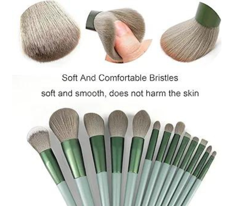 Makeup Brushes 22 Pcs Kit - Green