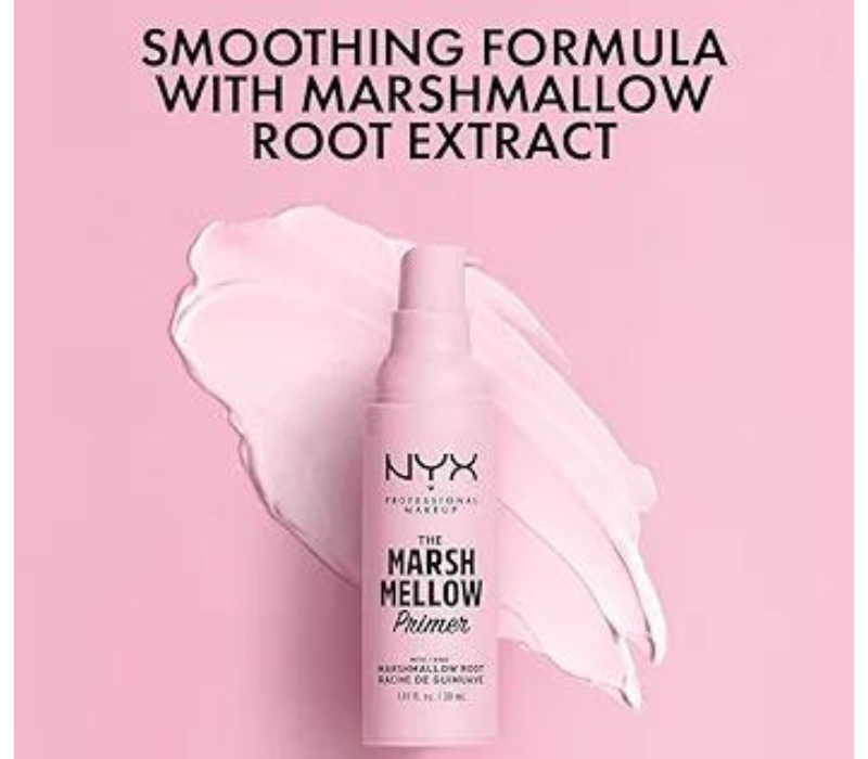 NYX Marshmellow Smoothing Primer - Vegan, 10-In-1 Benefits