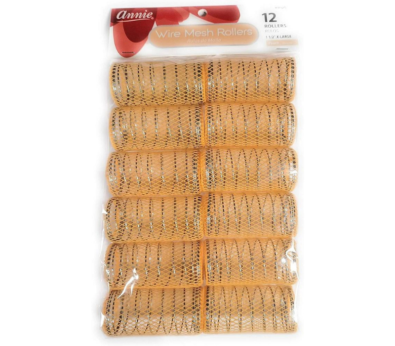 1 - 1/2 XL Wire Mesh Hair Rollers